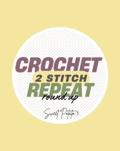 Button for 2-stitch repeat crochet blog hop