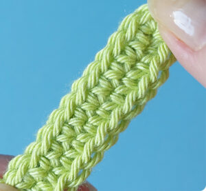 result for crocheting a better way around chain