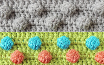 Crochet the bobble stitch