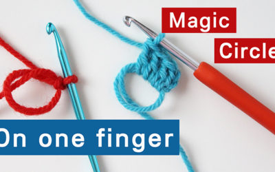 How to make a magic ring for crochet. Magic circle tutorial