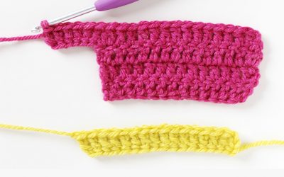 Starting double crochets without a chain – tutorial